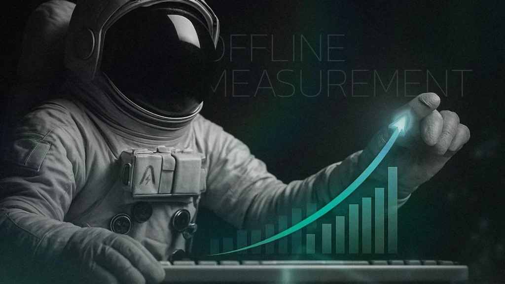 n astronaut interacts with a futuristic graph